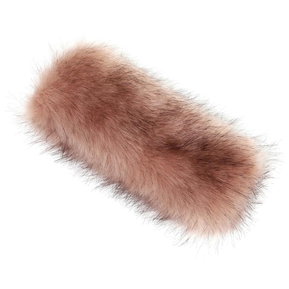 8941 Faux Fur Headband With Elastic For Women's Winter Earwarmer - Picture 4 of 4